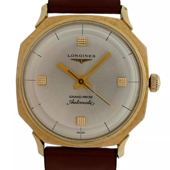 Vintage Longines Grand Prize 32.5mm Men's Automatic 10k Gold Filled - Picture 1 of 5
